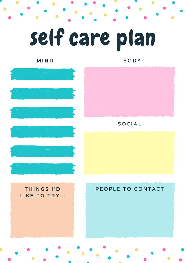 Self Care Plan